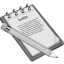 Grey TextEdit Icon 64x64 png